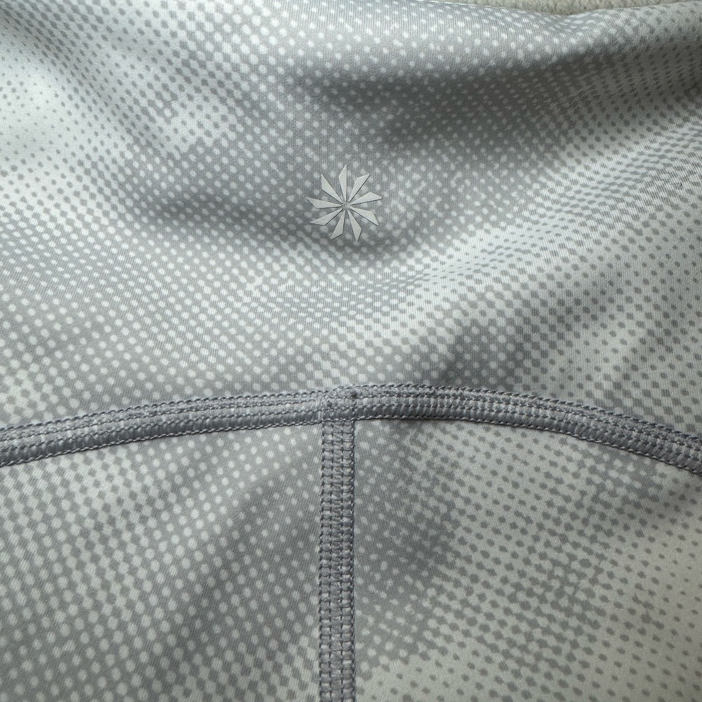 Athleta Women's Ultimate Stash Pocket Printed Capri leggings - Picture 6 of 8